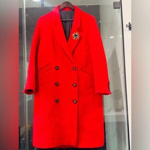 The Kooples Jacket & Coat 
Color red 
Size 36